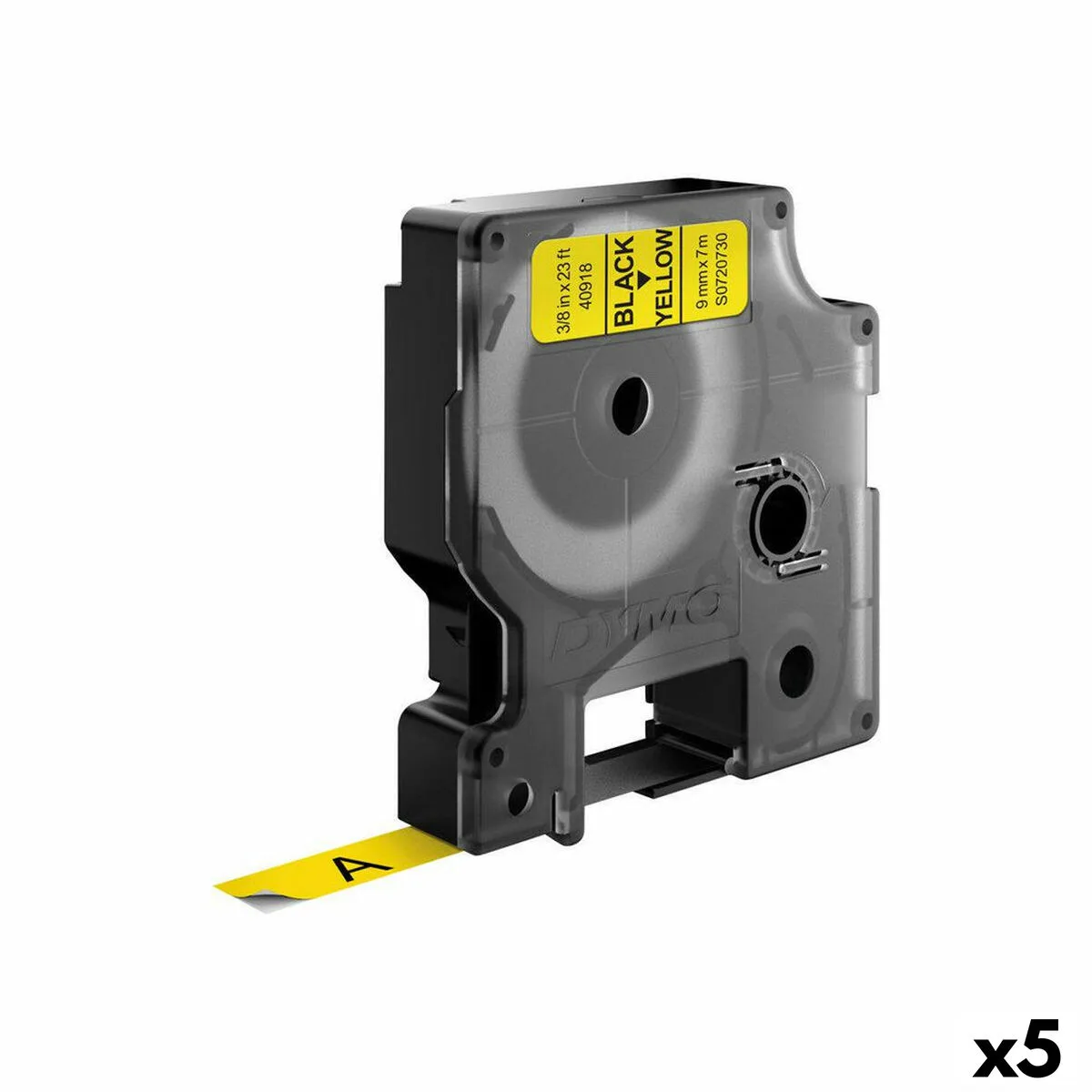 Ruban lamine pour etiqueteuses dymo d1 40918 9 mm labelmanager tm noir jaune 5 unites s842427456. Diaytar, c'est la certitude de dénicher la perle rare, qu'il s'agisse d'un produit électronique de pointe ou d'un accessoire tendance