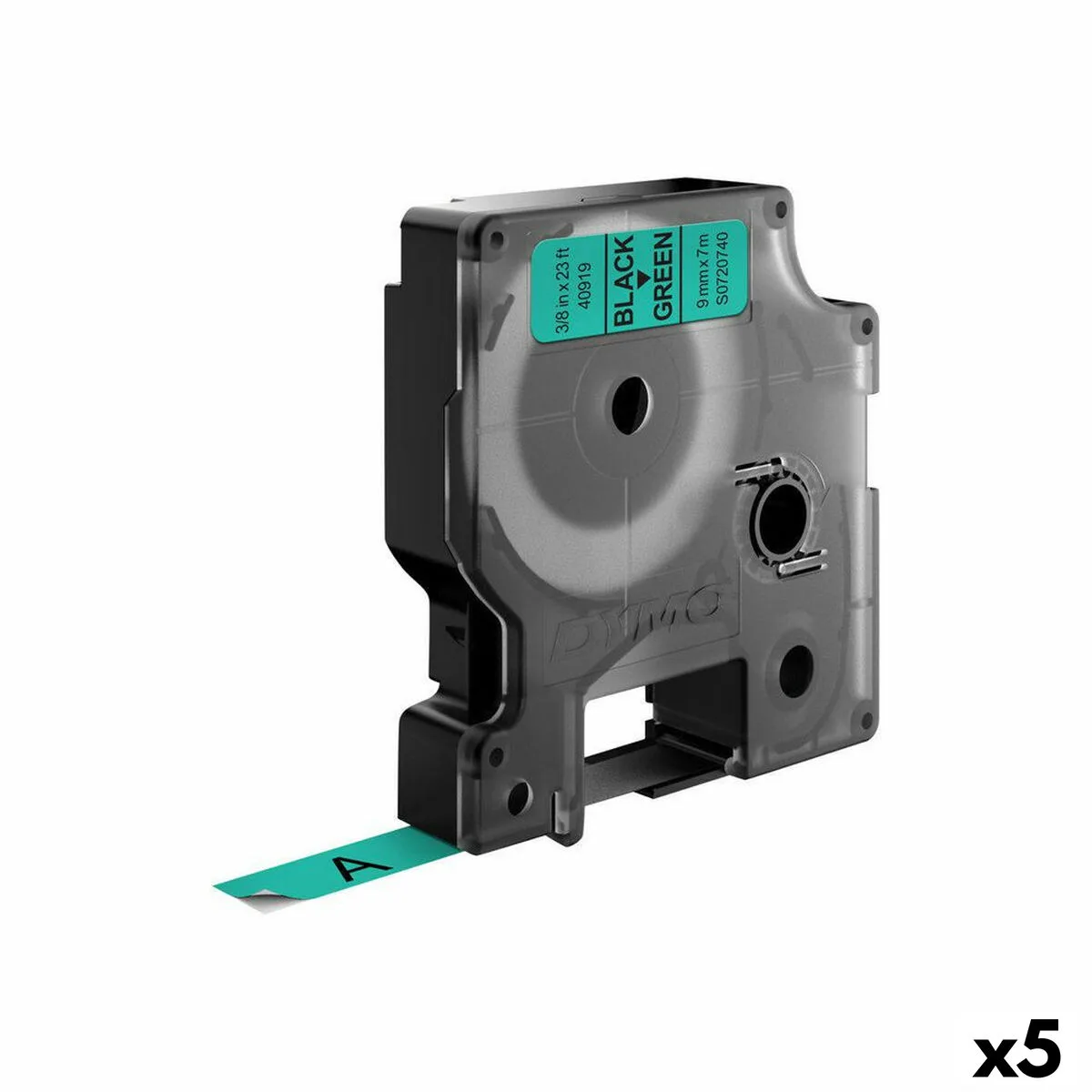 Ruban lamine pour etiqueteuses dymo d1 40919 9 mm labelmanager tm noir vert 5 unites s842427564. Diaytar, c'est la garantie de tomber sur ce produit unique qui fera de votre quotidien une expérience extraordinaire