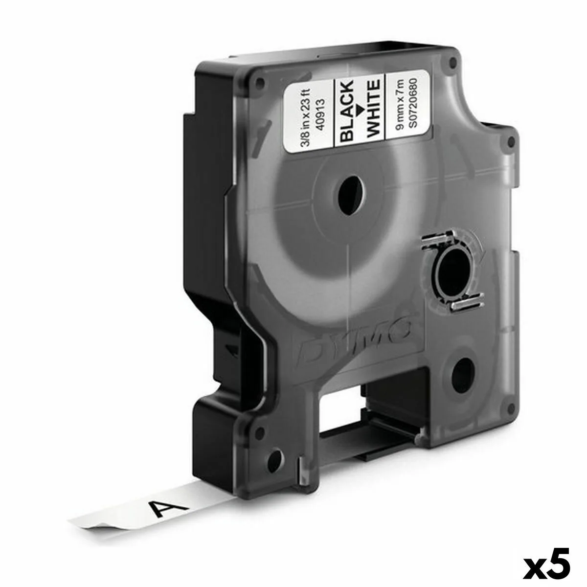 Ruban lamine pour etiqueteuses dymo d1 41913 9 mm labelmanager tm blanc noir 5 unites s842427040. Diaytar, une destination où l'on vient pour un produit précis et où l'on reste pour l'étendue et la qualité de l'offre
