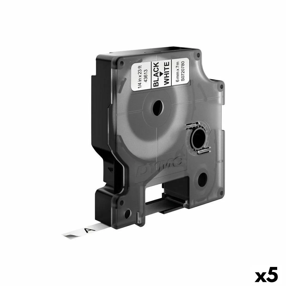 Ruban lamine pour etiqueteuses dymo d1 43613 6 mm labelmanager tm blanc noir 5 unites s842427771. Innovation, style et qualité : les trois piliers de l'expérience Diaytar.