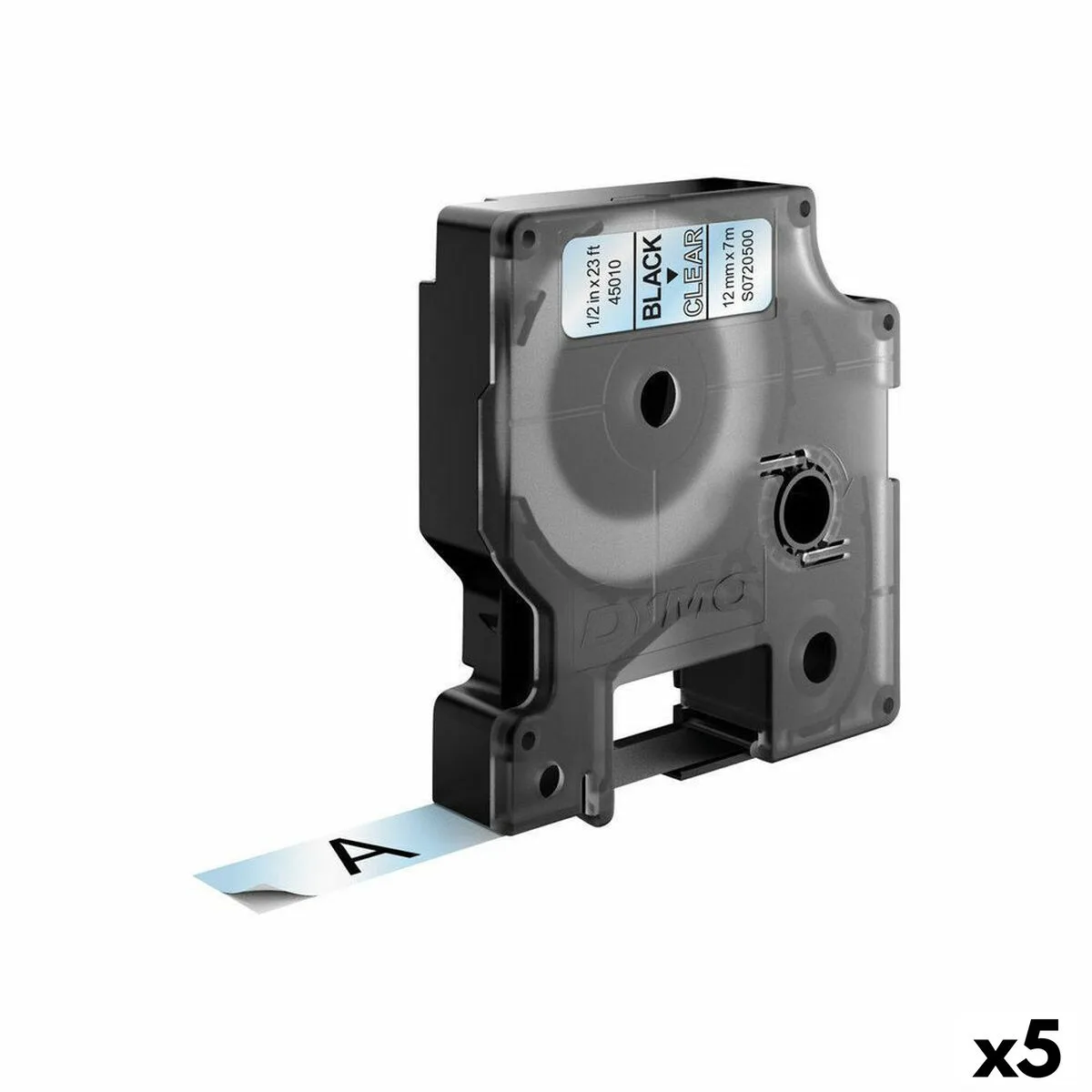 Ruban lamine pour etiqueteuses dymo d1 45010 12 mm labelmanager tm transparent noir 5 unites s842425755. Diaytar cultive l'art du bien-être à travers ses produits soigneusement choisis.