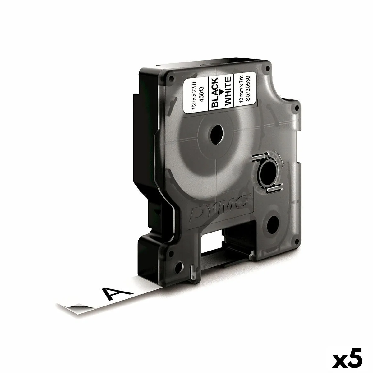 Ruban lamine pour etiqueteuses dymo d1 45013 12 mm labelmanager tm blanc noir 5 unites s842426070. Avec Diaytar, redécouvrez le plaisir de l'achat en ligne grâce à une approche humaine des produits et de la curation