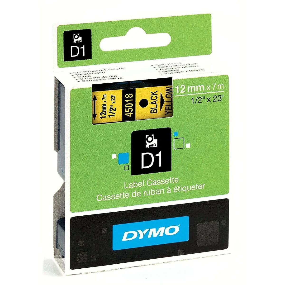 Ruban lamine pour etiqueteuses dymo d1 45018 12 mm labelmanager tm jaune noir 5 unites s842426546. Diaytar, une boutique en ligne qui défie les catégories traditionnelles en mêlant produits high-tech, maison et lifestyle avec brio