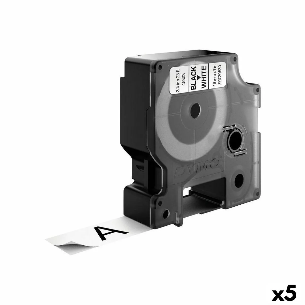 Ruban lamine pour etiqueteuses dymo d1 45803 labelmanager tm blanc noir 5 unites s842428040. Diaytar Mode : Où l'élégance rencontre l'originalité pour un style unique.