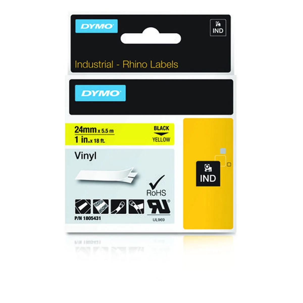 Ruban lamine pour etiqueteuses dymo id1 24 m050539810. Avec Diaytar, faites le plein d'idées et de produits ingénieux pour toutes les pièces de votre maison et tous les aspects de votre vie