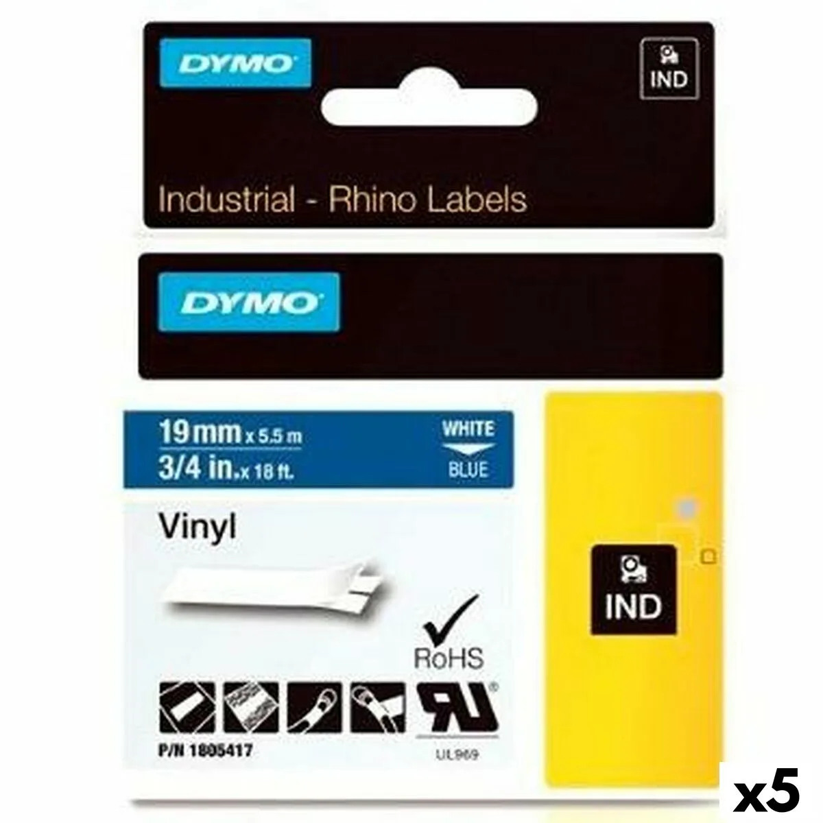 Ruban lamine pour etiqueteuses dymo rhino 19 mm x 5 5 m bleu blanc autocollants 5 unites s842418111. Diaytar, c'est la rencontre parfaite entre modernité et authenticité.