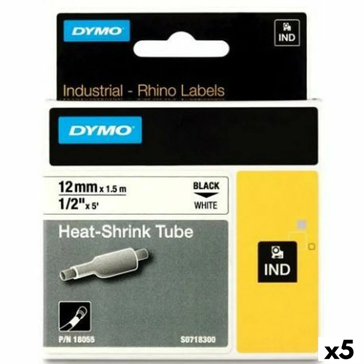 Ruban lamine pour etiqueteuses rhino dymo id1 12 blanc noir 12 x 1 5 mm 5 unites s842419385. Diaytar s'adresse à tous ceux qui considèrent que le choix d'un produit, même basique, est une expression de leur personnalité