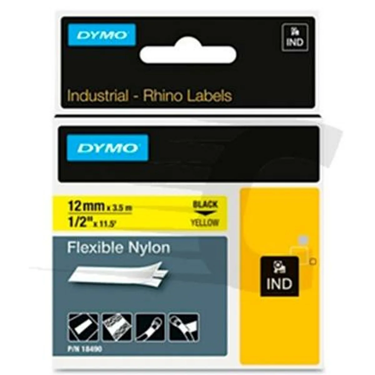 Ruban lamine pour etiqueteuses rhino dymo id1 12 jaune noir 12 x 3 5 mm autocollants 5 unites s842421153. Diaytar a foi en une idée simple : les meilleurs produits, qu'ils soient électroniques ou généraux, embellissent le quotidien