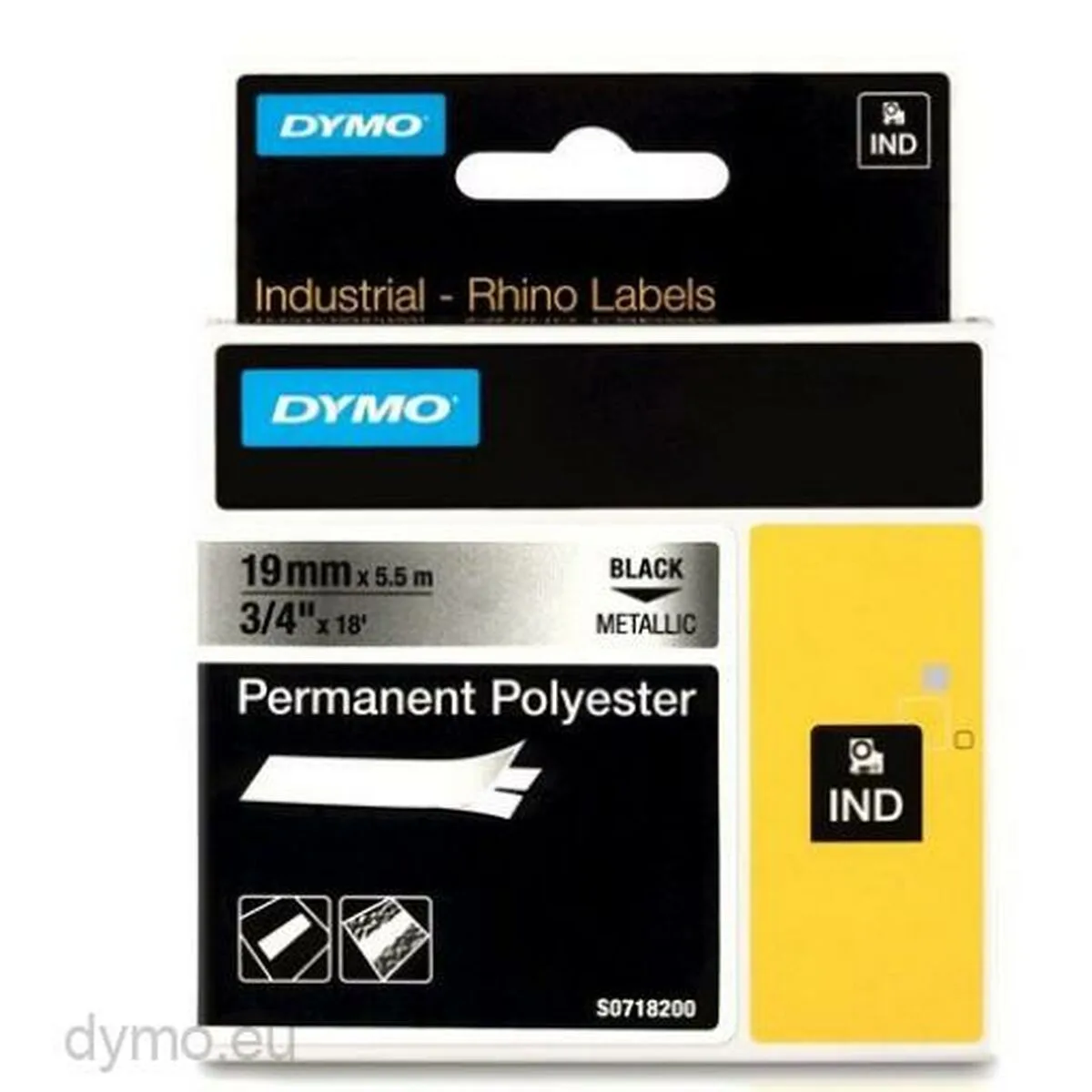 Ruban lamine pour etiqueteuses rhino dymo id1 19 19 x 5 5 mm noir gris autocollants 5 unites s842420861. Chez Diaytar, nous sommes convaincus que le meilleur produit est celui qui allie utilité, beauté et innovation. C'est notre credo.