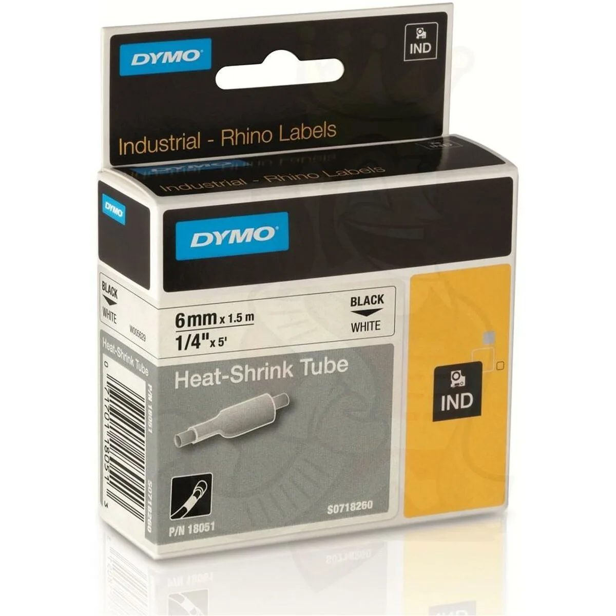 Ruban lamine pour etiqueteuses rhino dymo id1 6 jaune noir 6 x 1 5 mm 5 unites s842417598. Diaytar, c'est la promesse de découvrir au moins un produit qui vous fera dire 'Mais où était-il donc tout ce temps ?'.