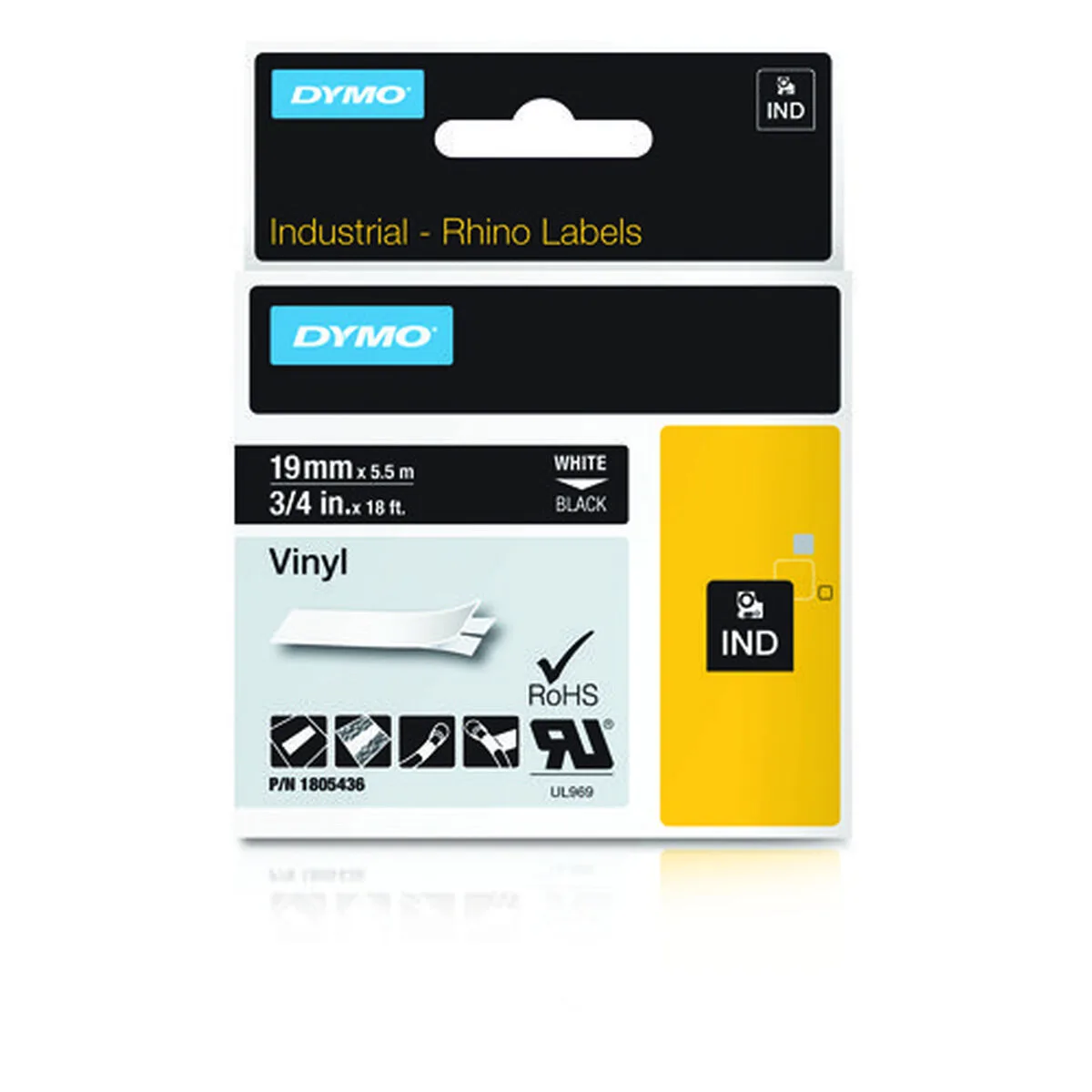 Ruban stratifie dymo 1805436 m050540020. Diaytar ne stocke pas des produits, il collectionne des pièces uniques pour enrichir votre quotidien.