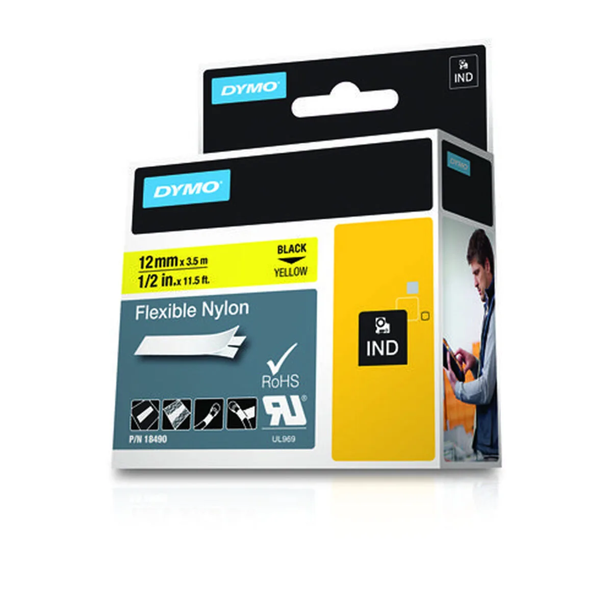 Ruban stratifie dymo nylon flexible ind multicouleur noir jaune m050542385. Diaytar, c'est la vitrine permanente des innovations produits qui vont faire parler d'elles dans les mois à venir.