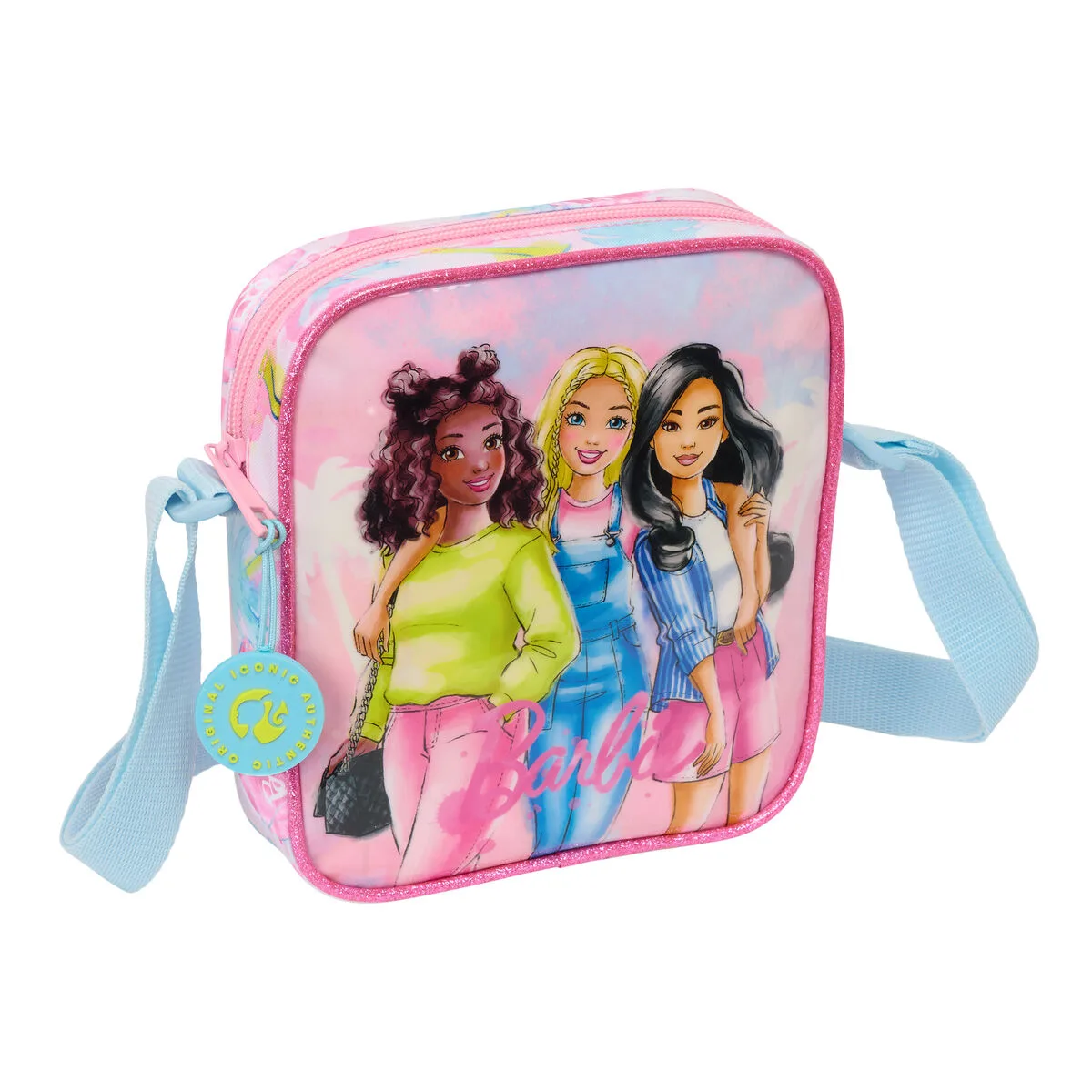 Sac a bandouliere barbie painterly rose bleu ciel 16 x 18 x 4 cm s431154669. La promesse Diaytar : une sélection rigoureuse de produits généraux où la tendance et la durabilité vont de pair