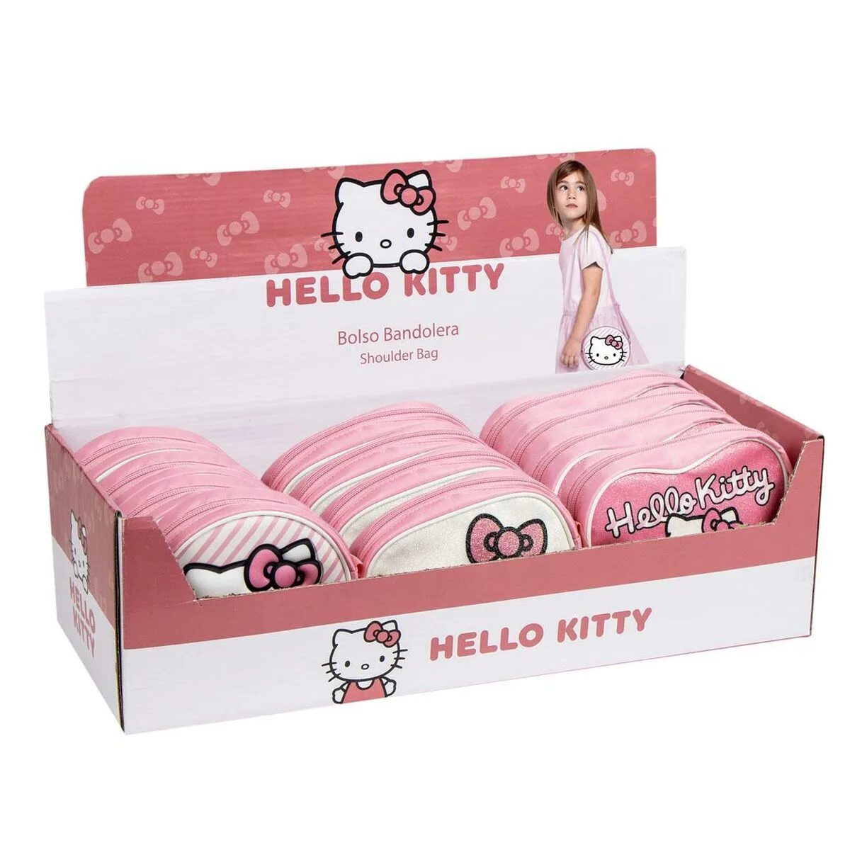 Sac a bandouliere hello kitty multicouleur 50 0 x 15 0 x 20 0 cm s245629435. Diaytar, c'est le hub où se connectent les créateurs de produits géniaux et les clients qui les attendaient sans le savoir.