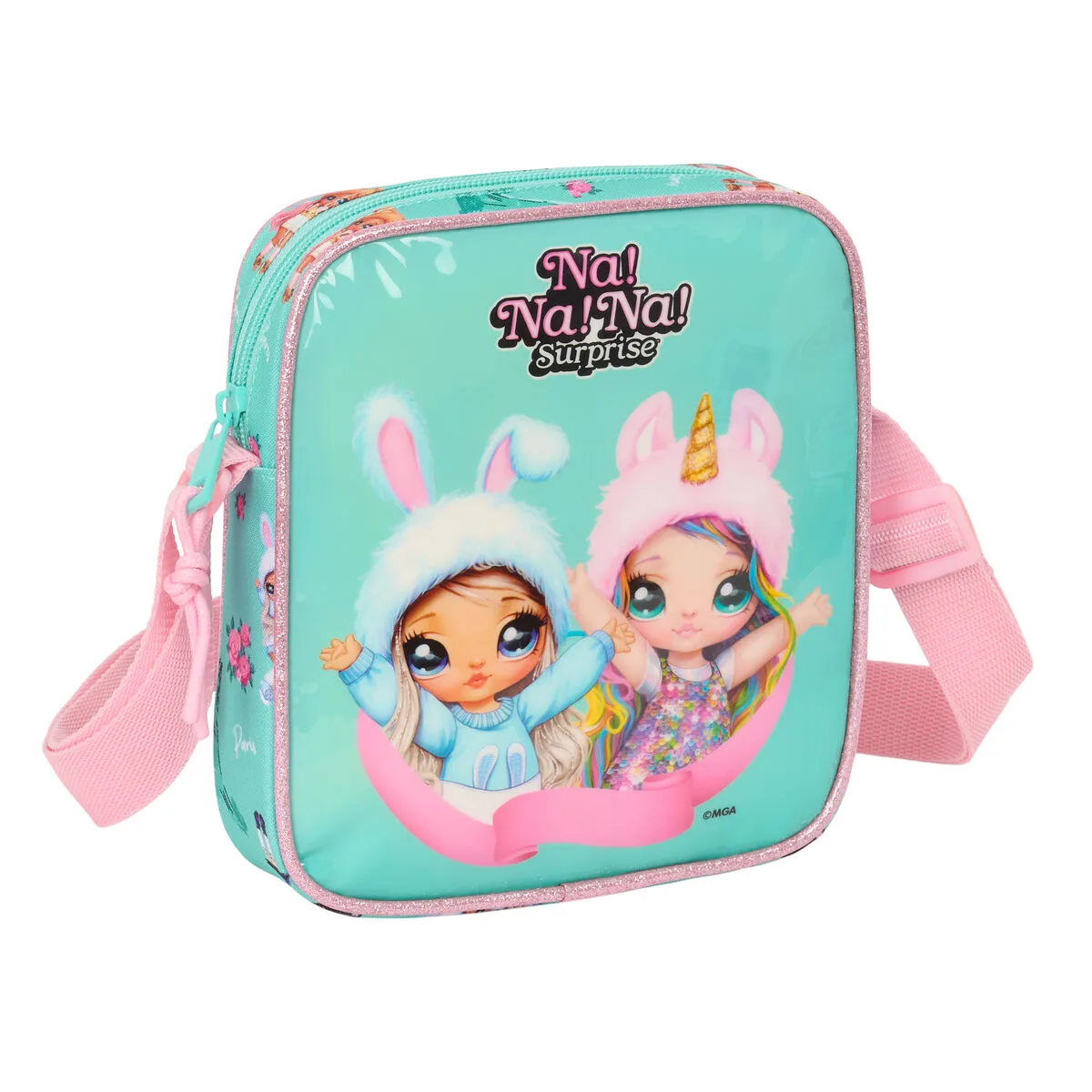 Sac a bandouliere na na na surprise bunny rose turquoise 16 x 18 x 4 cm s431151561. Diaytar révolutionne votre expérience d'achat en ligne avec une curation unique de produits tendance, high-tech et lifestyle