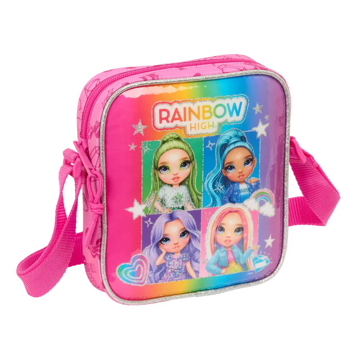 Sac a bandouliere rainbow high shine multicouleur 16 x 18 x 4 cm s431153440. Diaytar, une vision du shopping en ligne où chaque catégorie de produits, de la high-tech au généraliste, est traitée avec excellence