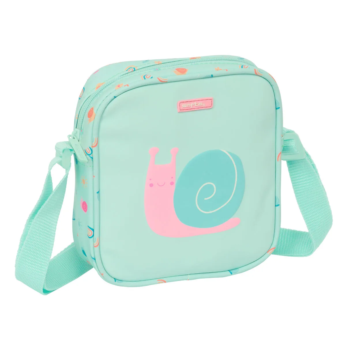 Sac a bandouliere safta escargot turquoise 16 x 18 x 4 cm s430925318. Diaytar, c'est la garantie de tomber sur ce produit unique qui fera de votre quotidien une expérience extraordinaire