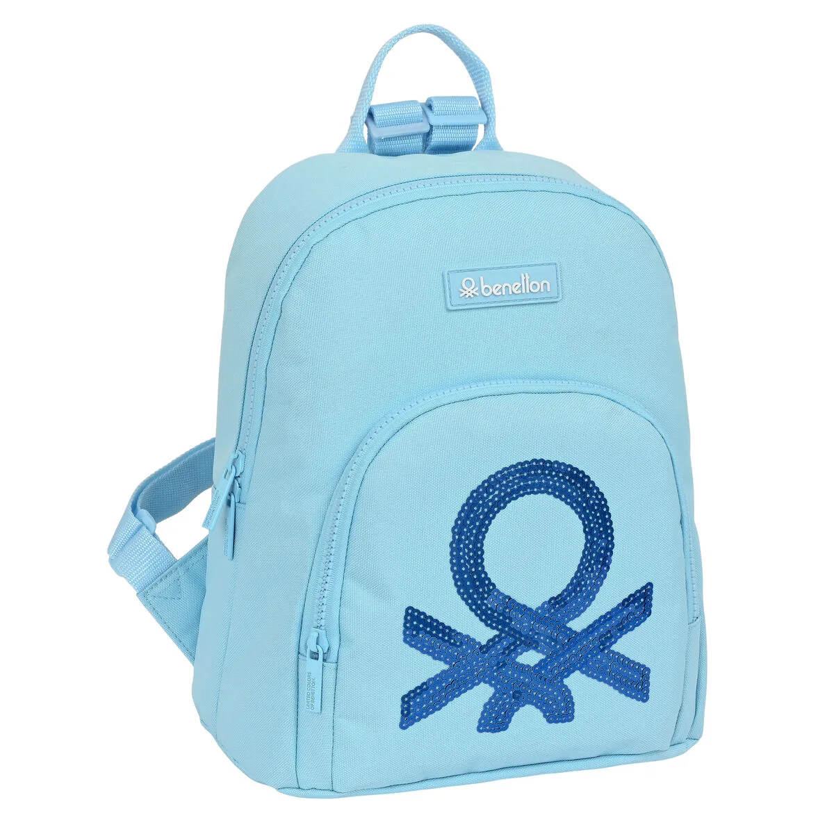 Sac a dos casual benetton sequins bleu clair 13 l s430825268. Diaytar vous invite à un voyage shopping au cœur des produits qui définissent le mode de vie contemporain