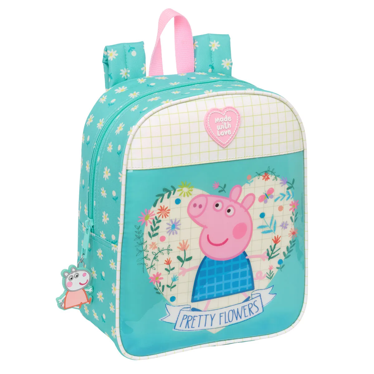 Sac a dos enfant peppa pig pretty flowers jaune menthe 22 x 27 x 10 cm s431143251. Notre philosophie : le produit parfait n'existe pas. C'est pourquoi Diaytar en propose des milliers, pour que vous le créiez.