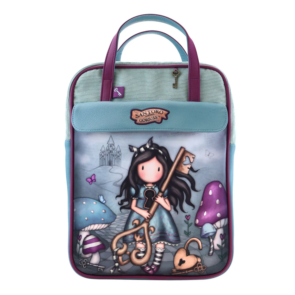 Sac a dos gorjuss curiosity gris vert 27 x 10 x 37 cm s430740724. Bienvenue sur Diaytar, l'endroit où les produits ne sont pas juste achetés, mais sont adoptés pour la vie.