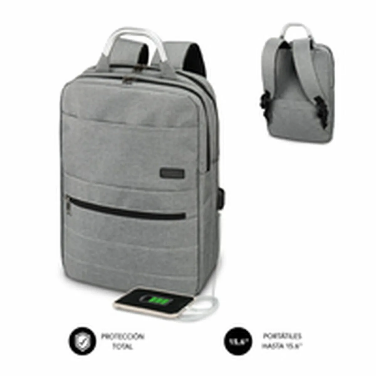 Sac a dos pour portable et tablette avec sortie usb subblim mochila elite airpadding 15 6 grey s043310515. Notre équipe Diaytar est une bande de dénicheurs compulsifs, toujours en quête du produit qui provoquera l'étincelle dans votre regard.
