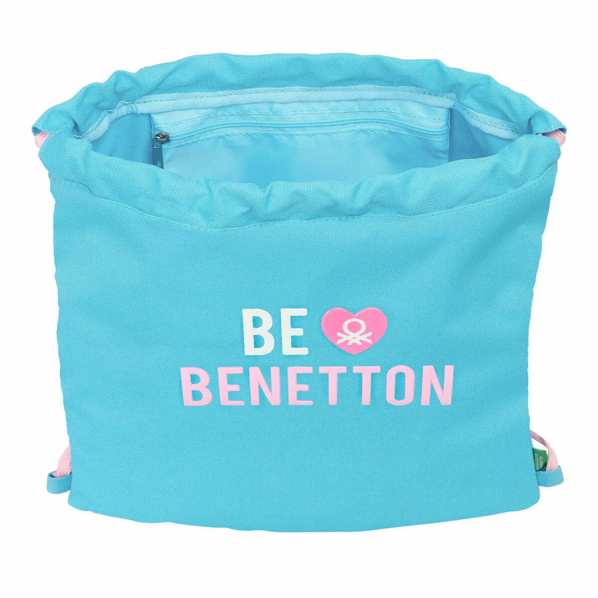 Sac a dos serre par des ficelles benetton unique rose turquoise 35 x 40 x 1 cm s431211037. Diaytar, le reflect de vos envies multiples : une gamme de produits soigneusement composée pour sa diversité et sa pertinence