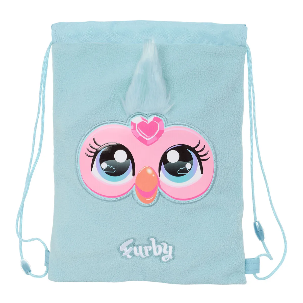 Sac a dos serre par des ficelles furby bleu ciel 26 x 34 x 1 cm s431265241. Bienvenue sur Diaytar, l'endroit où les produits ne sont pas juste achetés, mais sont adoptés pour la vie.