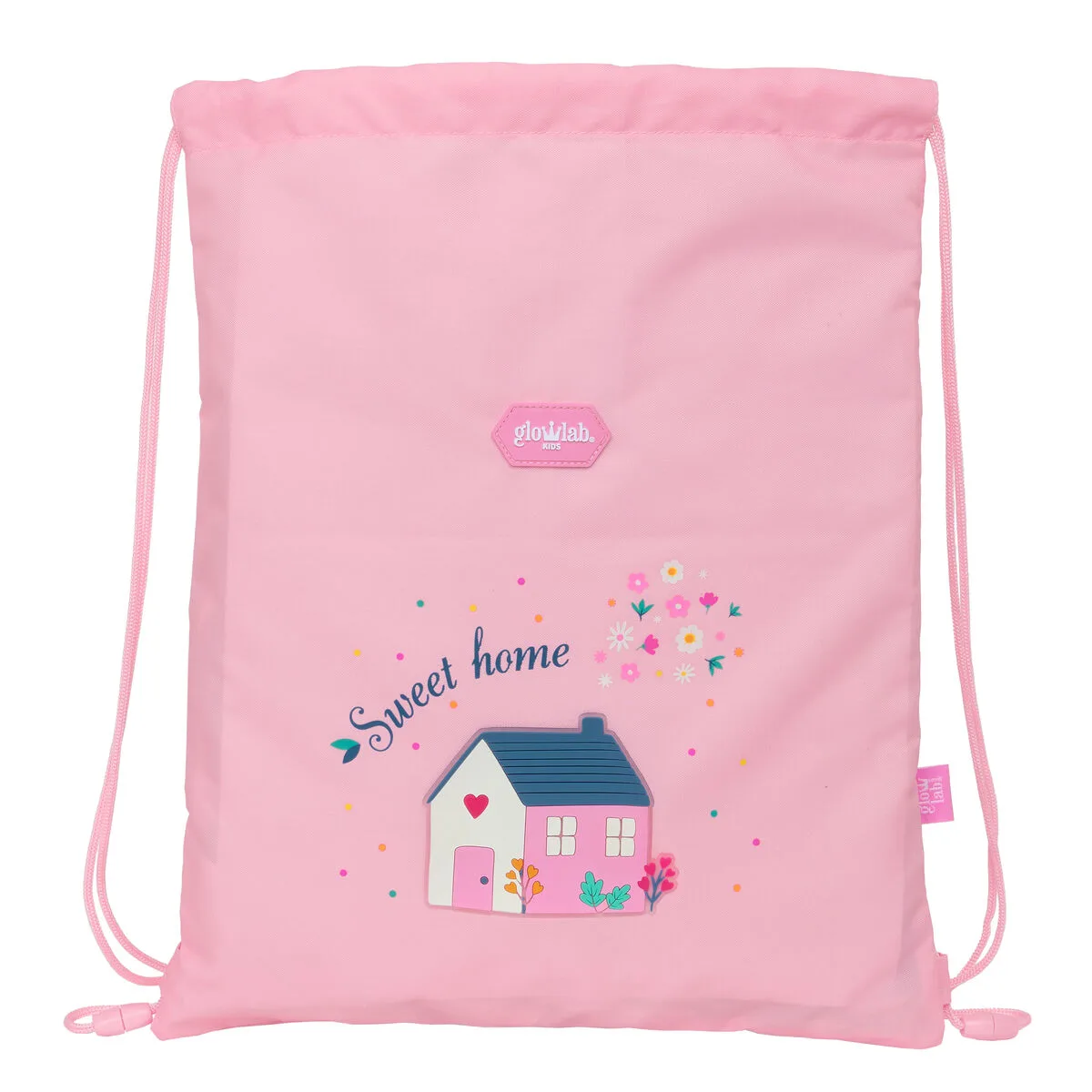 Sac a dos serre par des ficelles glow lab sweet home rose 26 x 34 x 1 cm s430939668. Diaytar, c'est la promesse de trouver ce produit parfait qui répondra à un besoin précis tout en étant un objet de désir