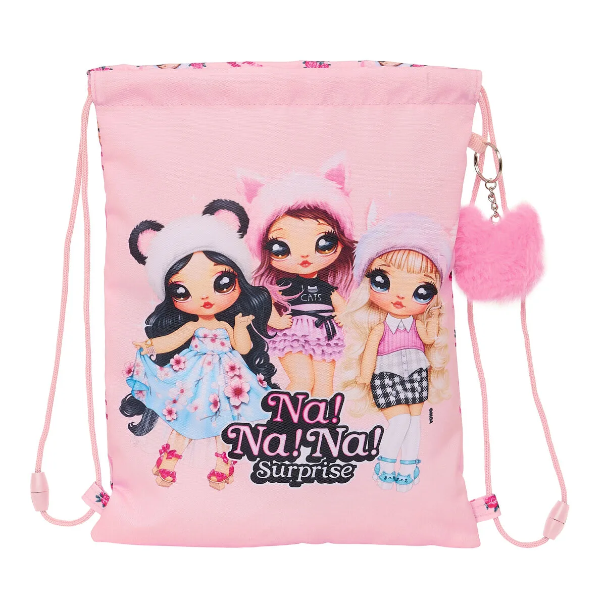 Sac a dos serre par des ficelles na na na surprise fabulous rose 26 x 34 x 1 cm s430943017. Diaytar, c'est la rencontre parfaite entre modernité et authenticité.