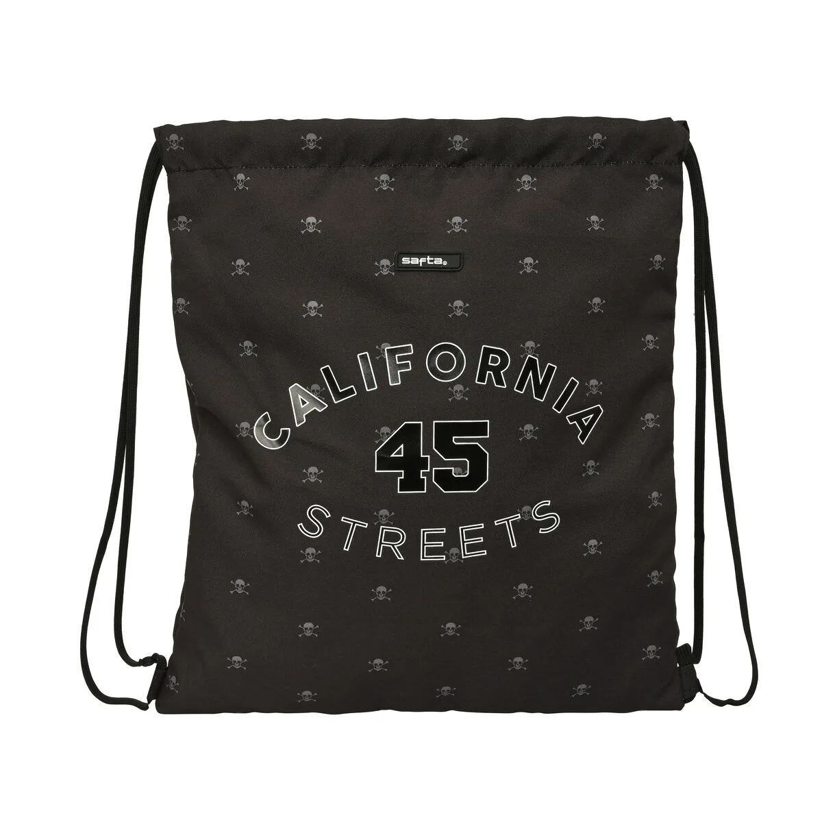 Sac a dos serre par des ficelles safta california noir 35 x 40 x 1 cm s431011014. La qualité Diaytar : un engagement, une promesse, une satisfaction garantie.