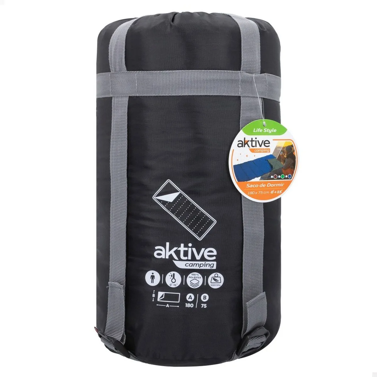 Sac de couchage aktive polyester 170t 180 x 1 5 x 75 cm 6 unites s890098055. Diaytar anticipe les tendances pour vous offrir le meilleur de la mode.