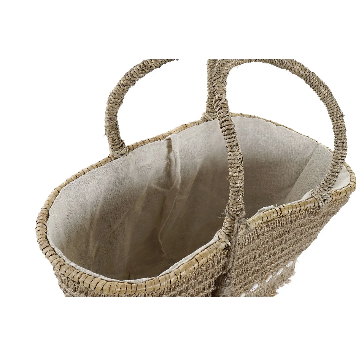 Sac de plage dkd home decor 53 x 15 x 51 5 cm naturel herbier marin s304201324. Diaytar, c'est la promesse tenue d'un e-commerce où l'émerveillement devant un produit simple est encore possible.