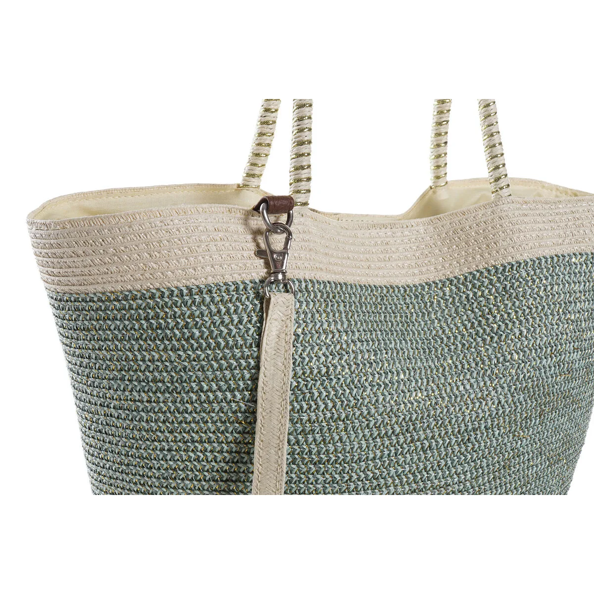 Sac de plage dkd home decor marron vert beige menthe fibre 43 x 10 x 28 cm 2 unites s302791227. Diaytar, c'est le livre dont vous êtes le héros. Chaque produit que vous choisissez est un chapitre de votre histoire.
