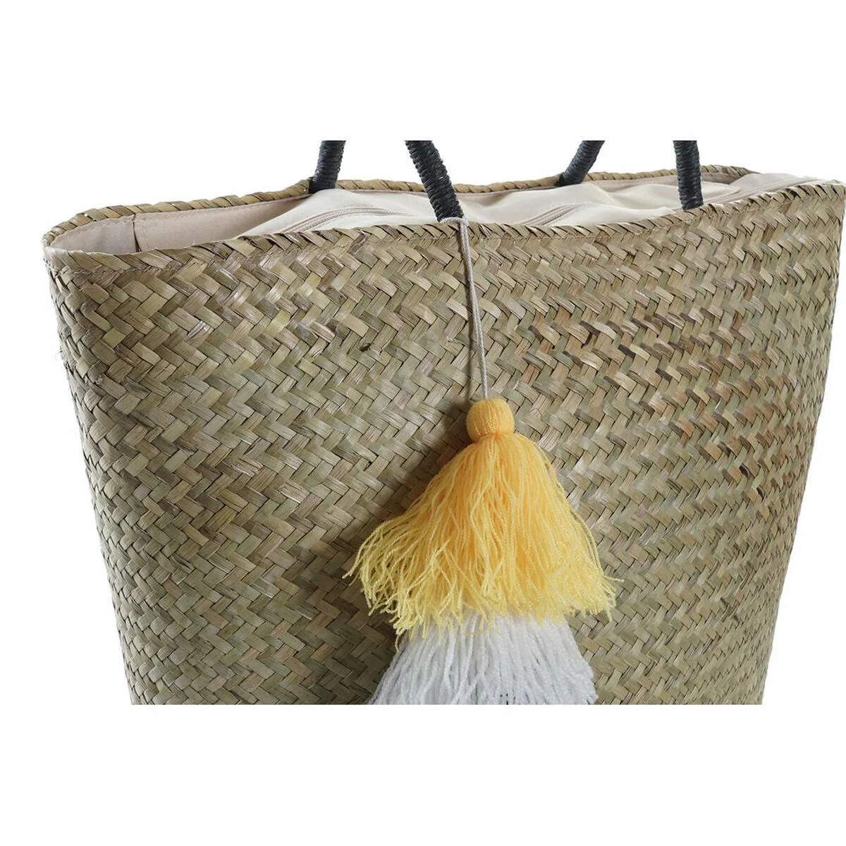 Sac de plage dkd home decor orange naturel blue marine fibre 49 x 18 x 37 cm 2 unites s302790575. Diaytar, c'est la convergence entre votre style unique et notre sélection infinie de produits qui lui correspondent.