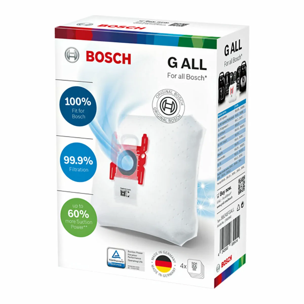 Sac de rechange pour aspirateur bosch bbz41fgall 4 unites s910007746. Diaytar mise sur la richesse de son catalogue pour s'imposer comme le leader du shopping généraliste en ligne de qualité