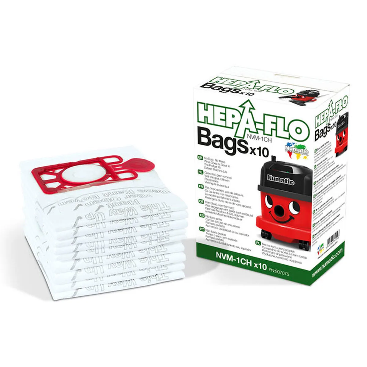 Sac de rechange pour aspirateur hepa flo henry hetty harry numatic nvm 1ch s910029617. Votre foyer mérite le style et le confort des produits Diaytar Home.