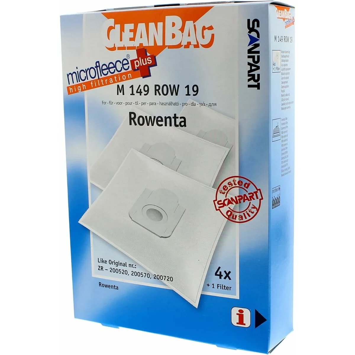 Sac de rechange pour aspirateur scanpart m 149 row 19 rowenta s046226520. Diaytar révolutionne votre expérience d'achat en ligne avec une curation unique de produits tendance, high-tech et lifestyle