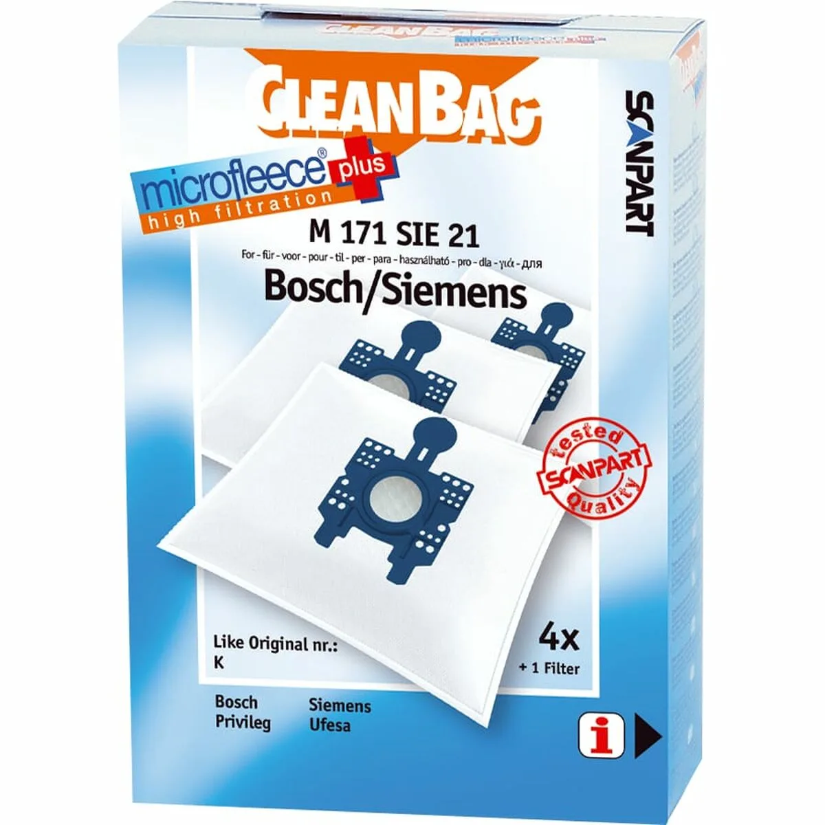 Sac de rechange pour aspirateur scanpart m 171 sie 21 bosch siemens s046231425. L'aventure Diaytar commence ici : parcourez un catalogue généraliste unique où la surprise et la qualité sont au rendez-vous