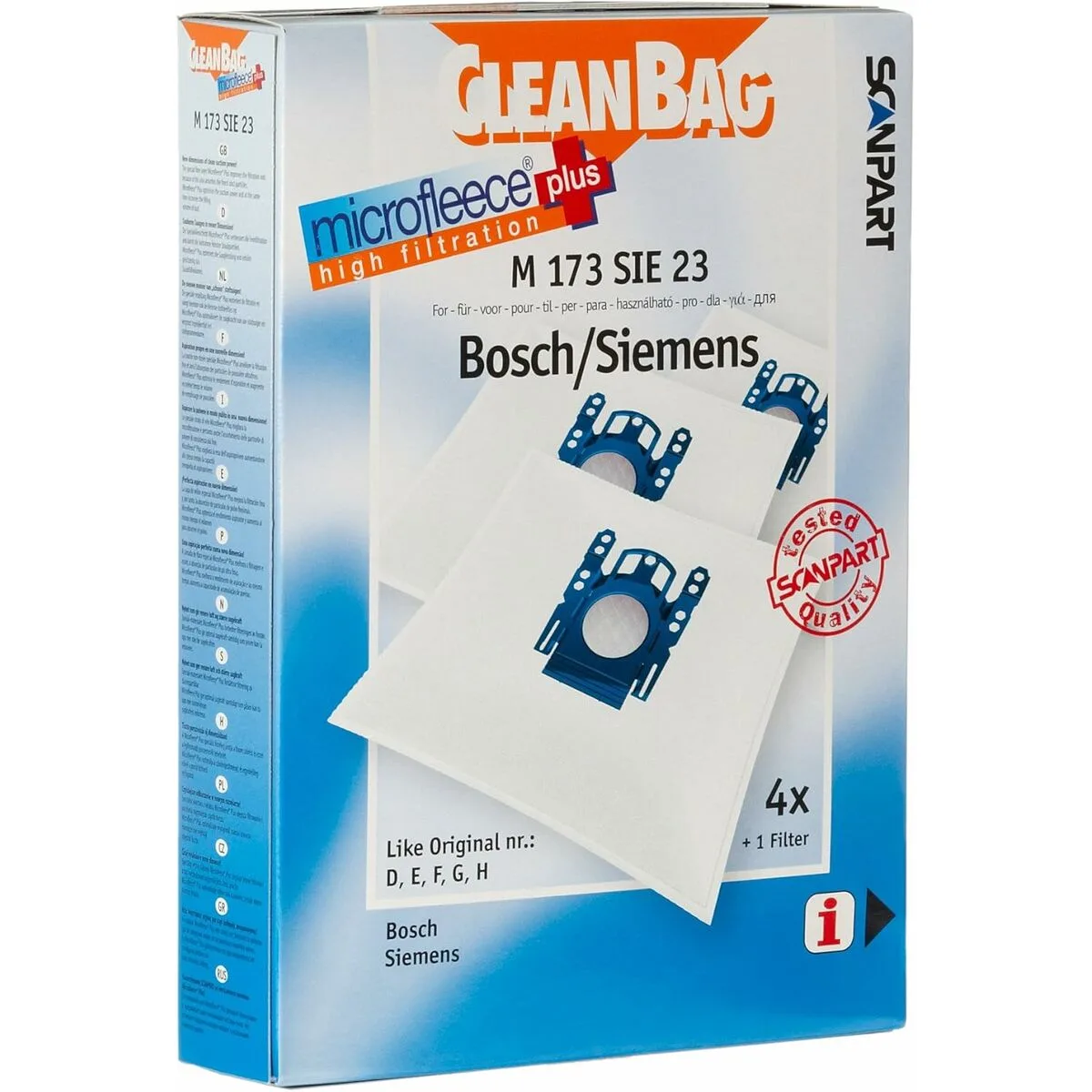 Sac de rechange pour aspirateur scanpart m 173 sie 23 s046226225. Diaytar, c'est la vitrine permanente des innovations produits qui vont faire parler d'elles dans les mois à venir.