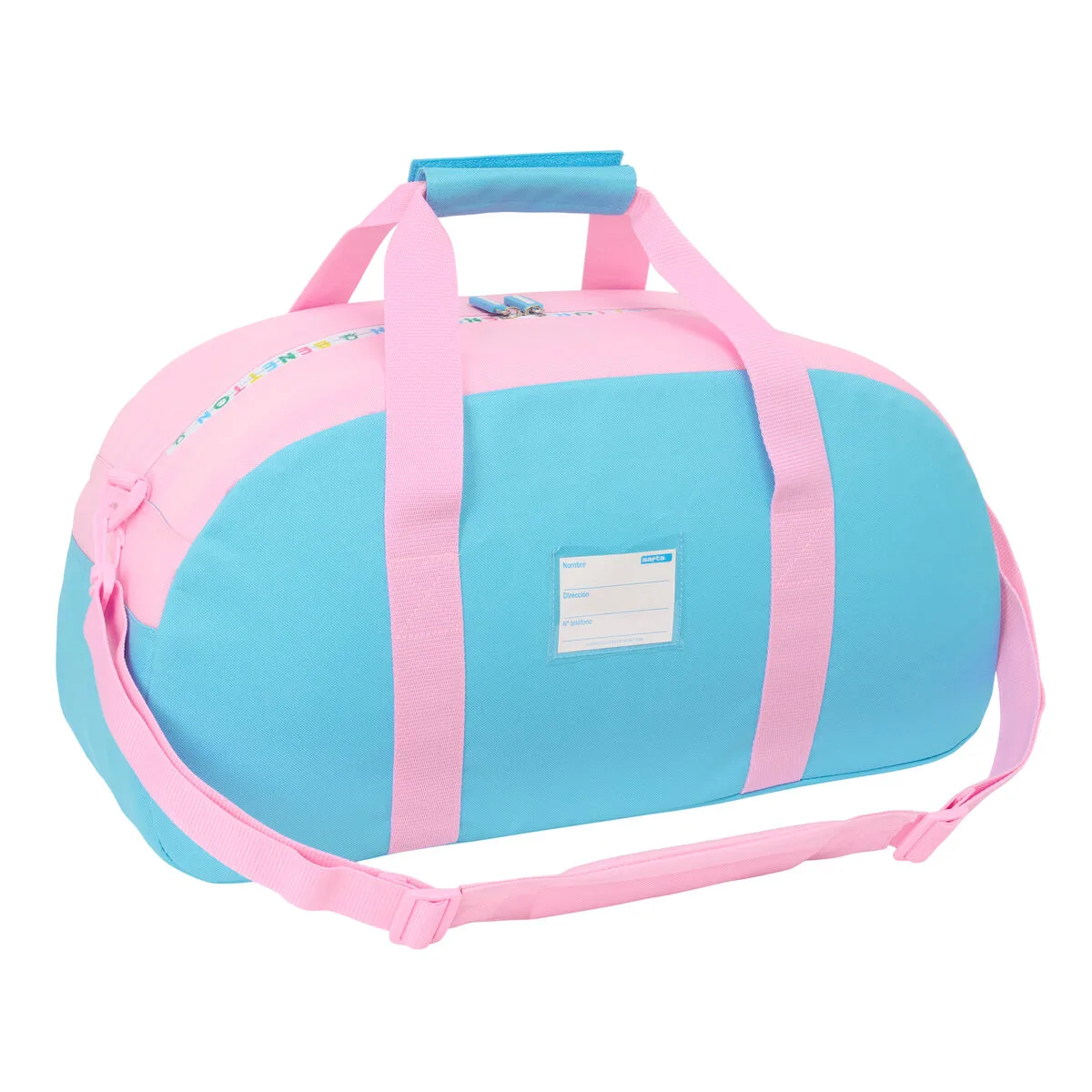 Sac de sport benetton unique rose turquoise 50 x 26 x 20 cm s431211753. Bienvenue dans le futur du shopping. Diaytar utilise la data pour anticiper vos besoins, mais garde la magie de la surprise.