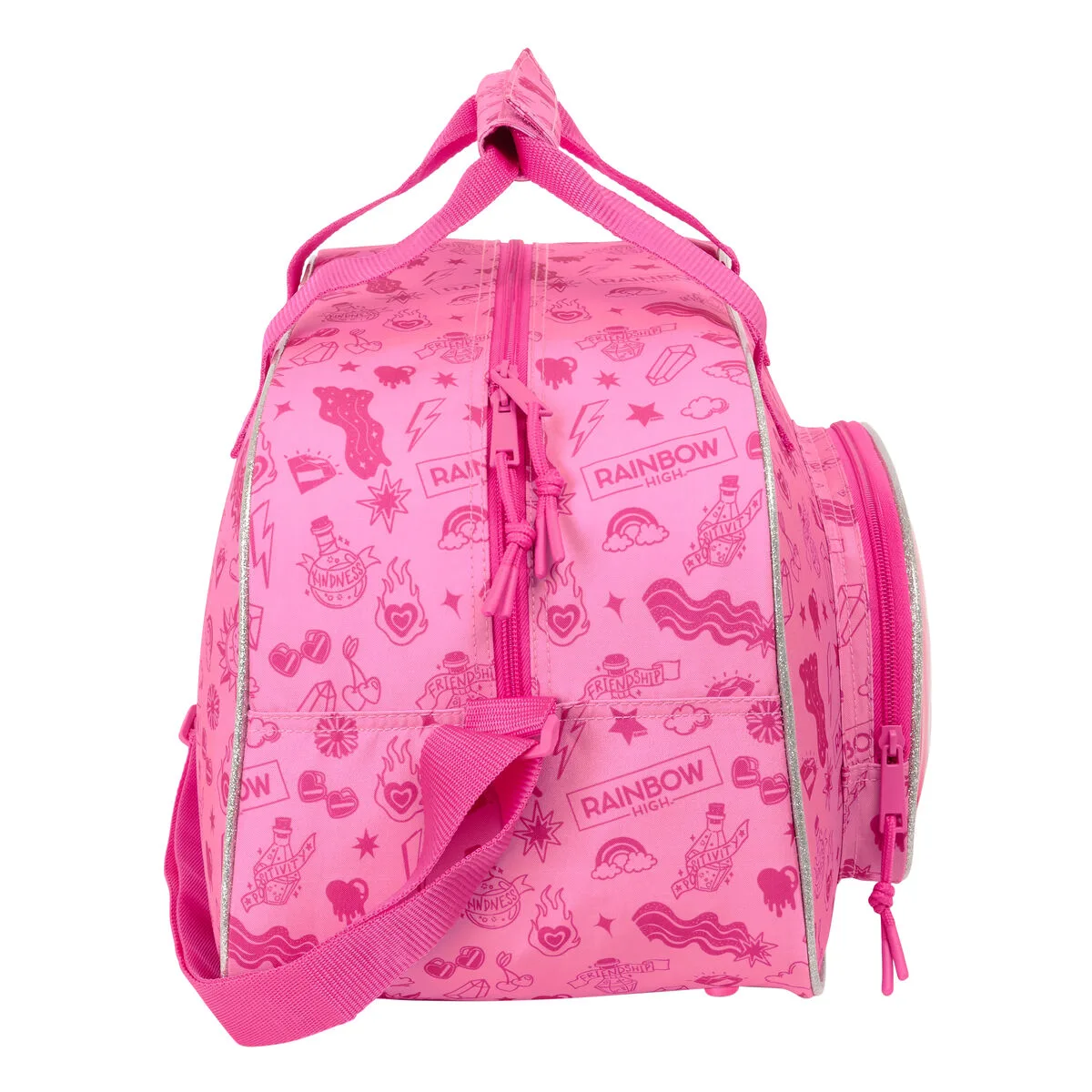 Sac de sport rainbow high shine multicouleur 40 x 24 x 23 cm s431153579. Diaytar vous habille de la tête aux pieds avec goût et raffinement.