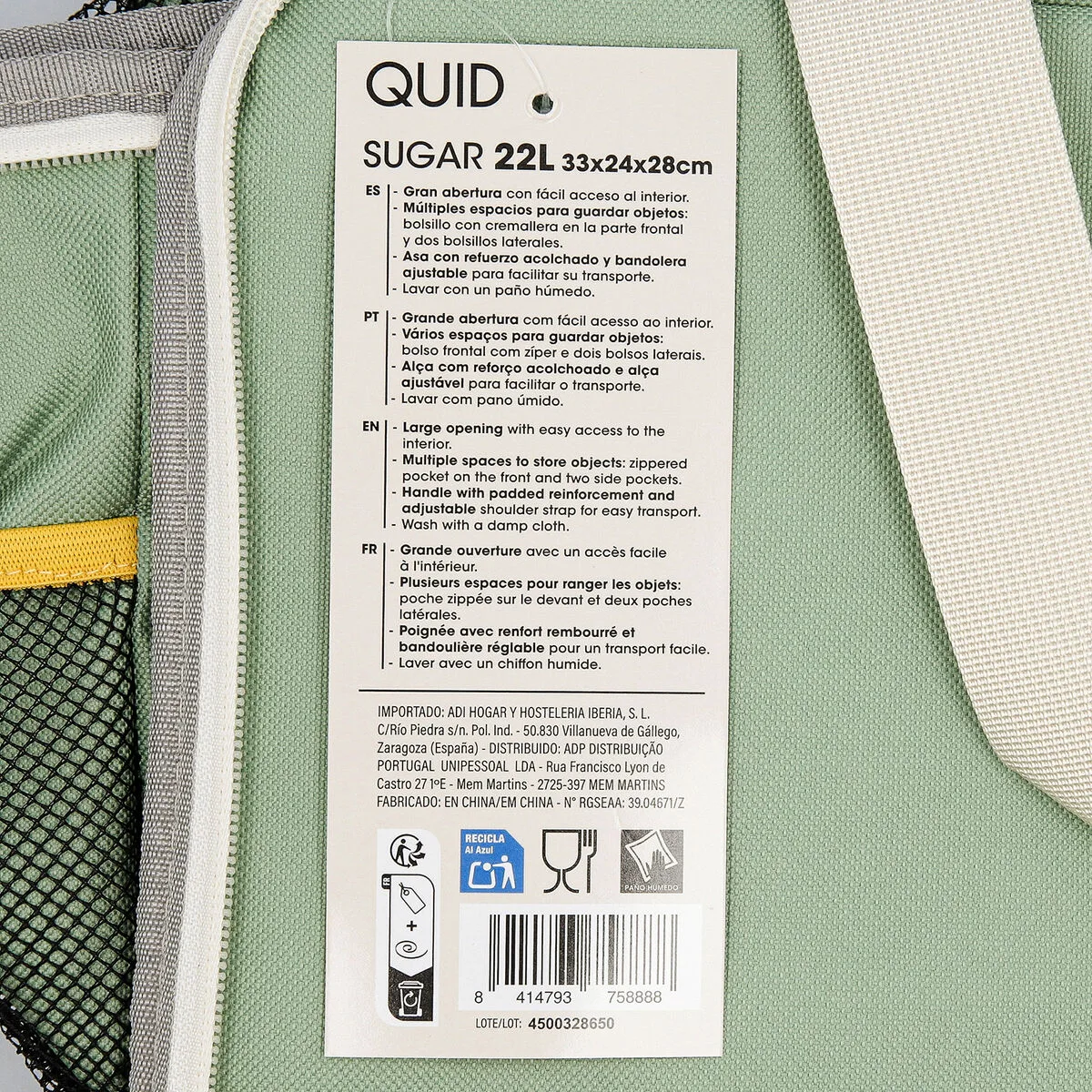 Sac thermique quid sugar gris 33 x 24 x 28 cm 6 unites s271292184. Diaytar, l'art de mélanger les genres : trouvez l'équipement électronique parfait et l'objet déco qui lui correspondra