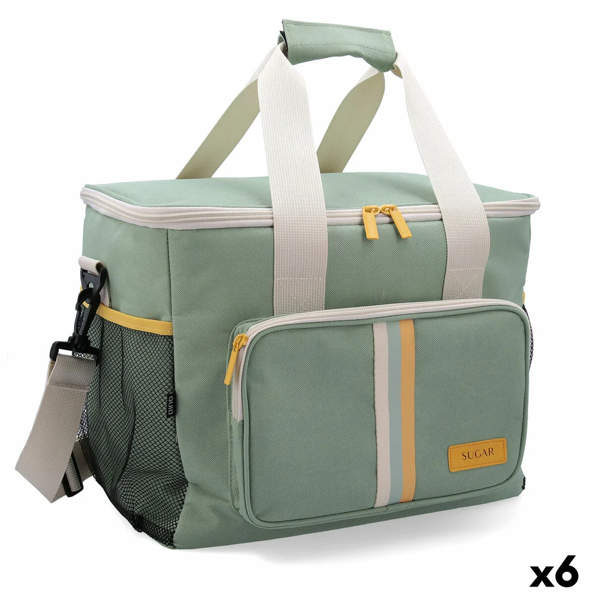 Sac thermique quid sugar vert 33 x 24 x 28 cm 6 unites s271292591. Diaytar, c'est le hub où se connectent les créateurs de produits géniaux et les clients qui les attendaient sans le savoir.