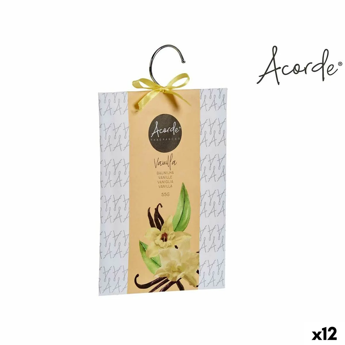 Sachets aromatiques acorde 1804232 jaune vanille 12 unites s363359374. Votre vie, simplifiée et stylisée par Diaytar et sa collection de produits essentiels et innovants