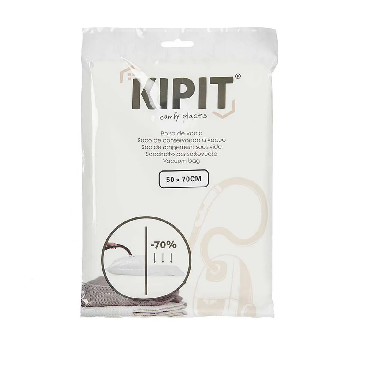 Sacs sous vide kipit 54203 transparent plastique 50 x 70 cm 12 unites s362389787. Diaytar : Le curateur de votre quotidien. Des produits soigneusement choisis pour leur originalité et leur utilité