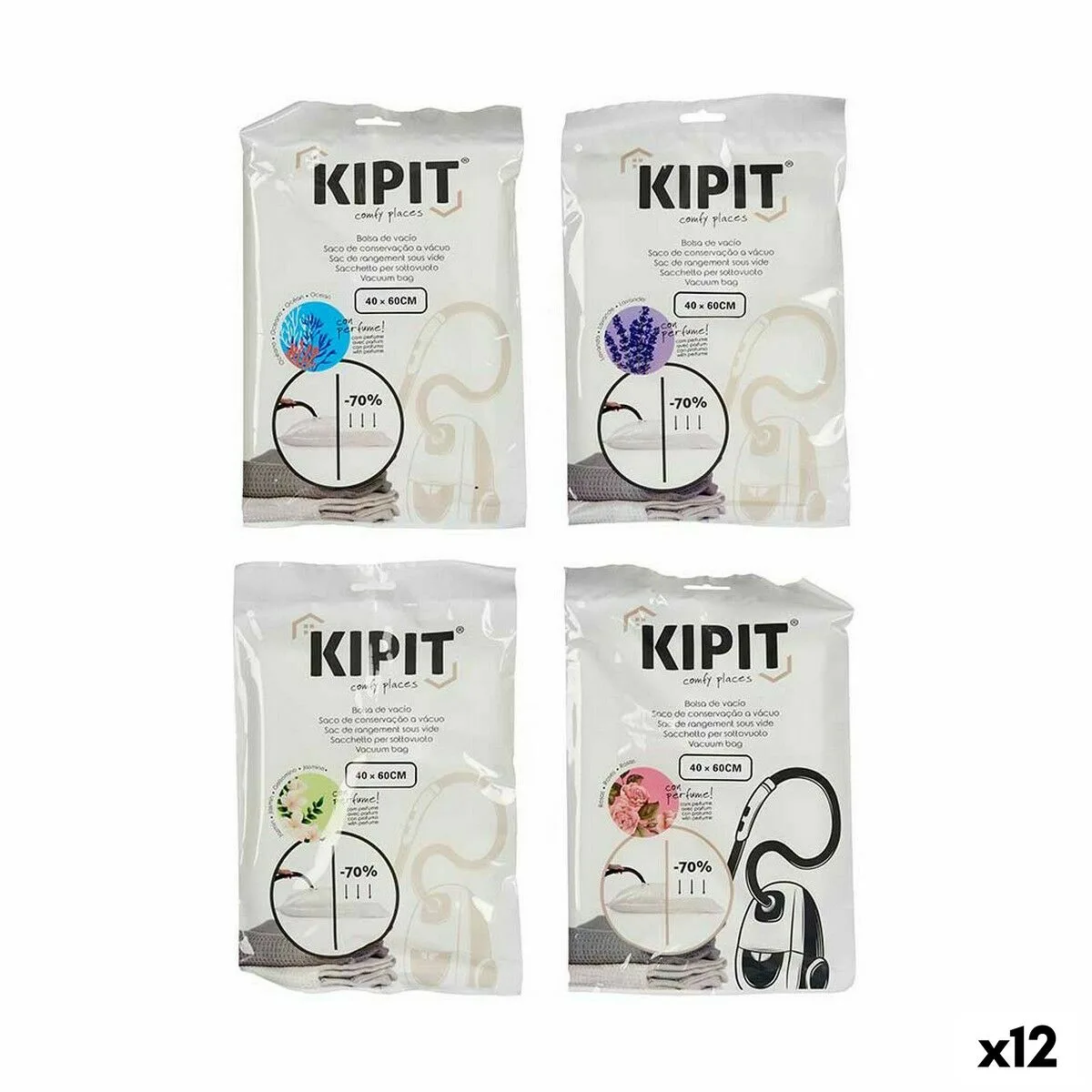 Sacs sous vide kipit 54207 transparent plastique 40 x 60 cm 12 unites s362390074. Bien plus qu'un simple site, Diaytar est une expérience de découverte permanente de produits utiles, beaux et novateurs