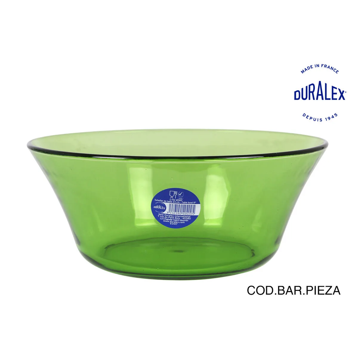 Saladier duralex lys 23 x 9 5 cm vert s221268763. Révélez votre style avec la collection capsule Diaytar, limitée et exclusive.