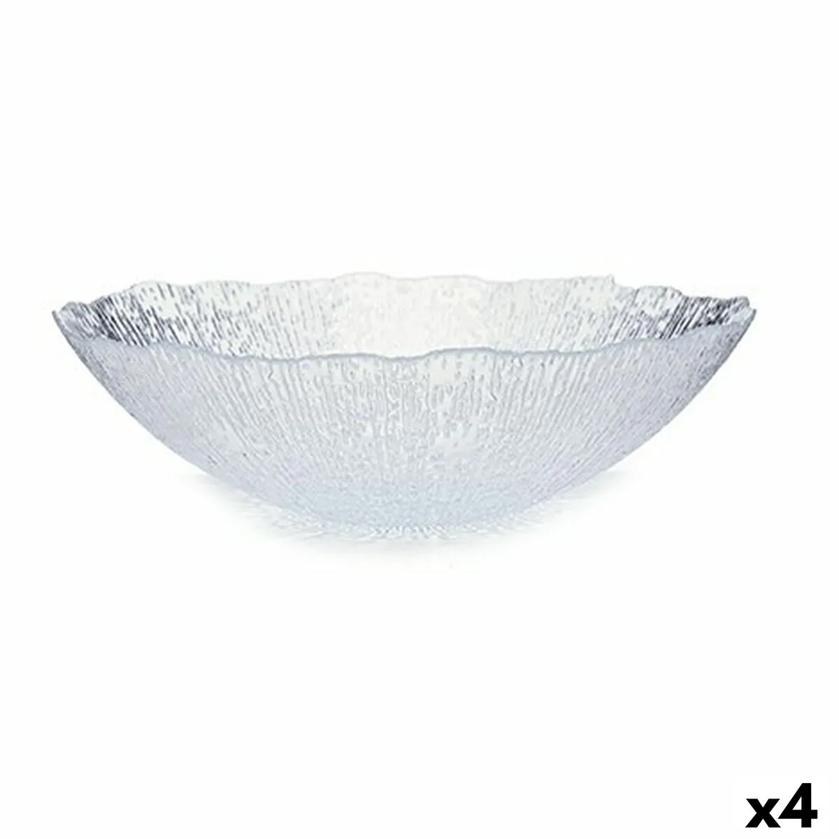 Saladier vivalto rio transparent verre 30 5 x 8 6 x 30 5 cm 4 unites s362511570. Diaytar : Votre guide shopping pour une sélection exigeante de produits tendance, technologiques et domestiques