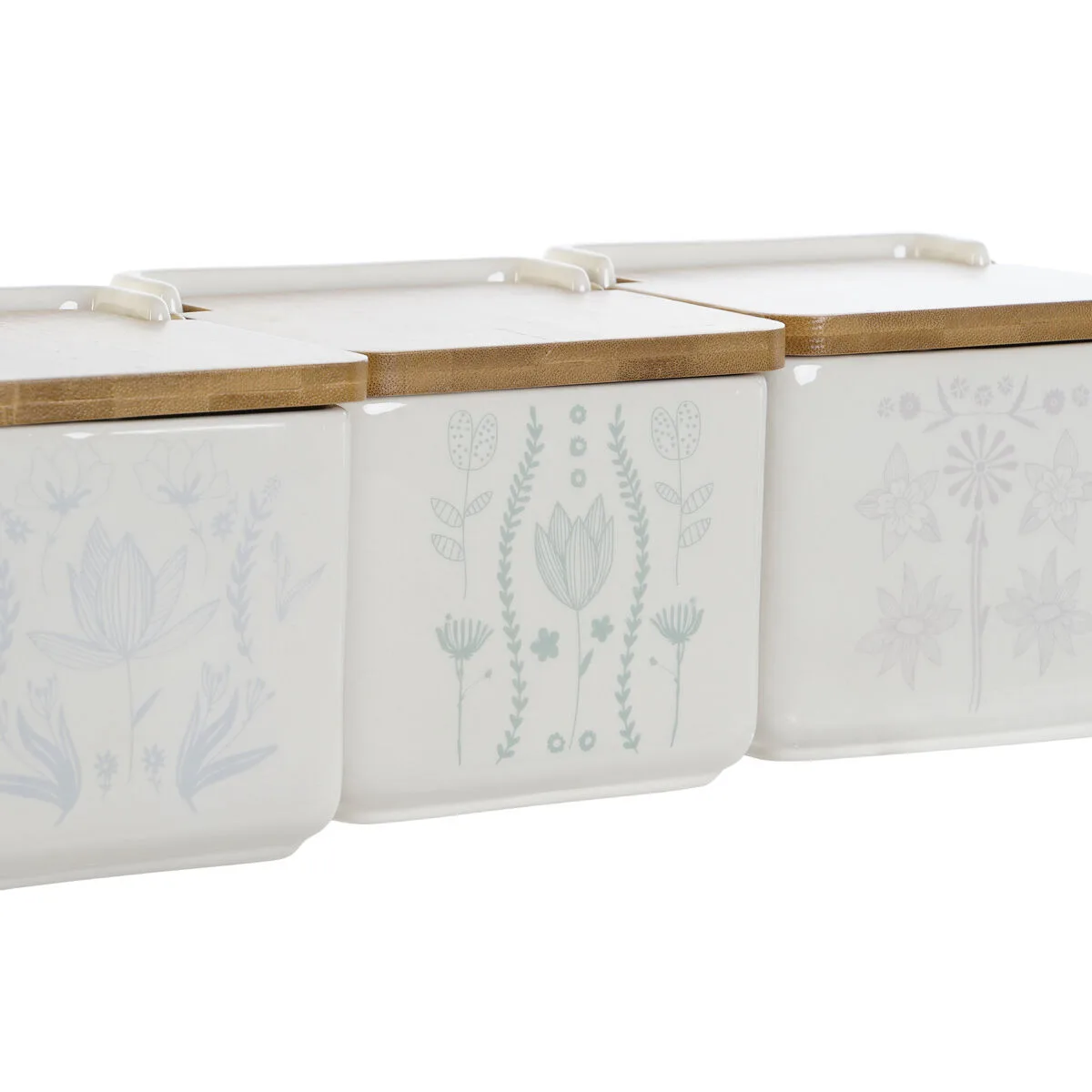 Saliere avec couvercle dkd home decor bleu blanc vert lila bambou scandi 750 ml 14 x 12 5 x 12 cm 3 unites s305480575. Chez Diaytar, nous ne vendons pas que des produits, nous proposons des solutions, du rêve et un peu de magie au quotidien