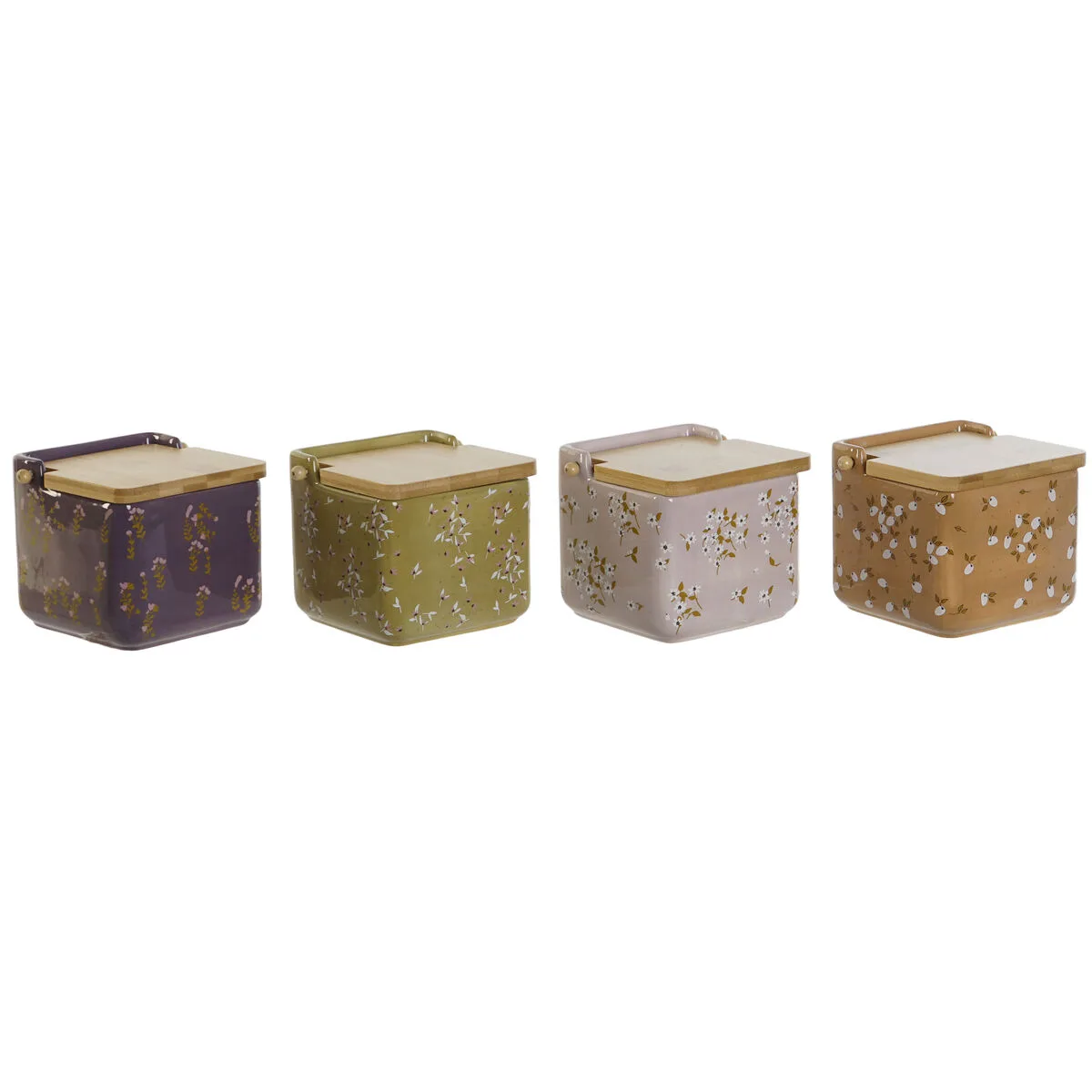 Saliere avec couvercle dkd home decor vert rose moutarde lila bambou 750 ml 14 x 12 5 x 12 cm 4 unites s305358692. Diaytar, c'est le compagnon des visionnaires, de ceux qui achètent aujourd'hui les produits qui seront incontournables demain.